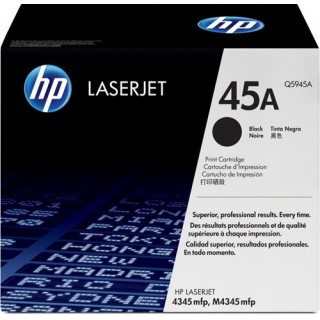 HP Laser jet Q5945A BK (45A) สีดำ ตลับหมึกโทนเนอร์แท้ Original 